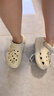 卡骆驰crocs檀健次同款经典泡芙洞洞鞋百舒适男沙滩鞋女鞋休闲鞋|207521 骨白色-2Y2(含智必星) 37 (230mm) 38 实拍图