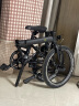大行（DAHON）经典P8折叠自行车成人20英寸8速男女式通勤运动单车KBC083 消光黑【高配版】 实拍图