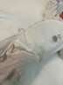 贝瑞加（Babyprints）新生儿连体衣2件装婴儿纯棉衣服初生宝宝内衣长袖薄款爬服 白蓝52 实拍图