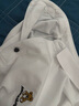 皮尔卡丹短袖T恤男棉夏季翻领polo体恤衫上衣服男士短袖男装t恤打底衫 177白色 L （110-125斤） 实拍图