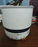 美的（Midea）电煮锅 电炒锅 便携式折叠锅 分体式小电锅 316L不锈钢 0涂层旅行出差烧水电水壶多功能锅XZC16X01 实拍图