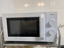 格兰仕（Galanz）家用23升微波炉 平板加热旋钮操作 微波解冻六档火力P70F23N1L-X60(W0) 实拍图