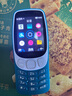 诺基亚（NOKIA）3210 4G 移动联通电信广电全网通 2.4英寸双卡双待 直板按键学生功能机备用手机 蓝色 实拍图