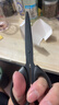 得力(deli)160mm办公生活家用剪刀 小剪子手工剪纸刀 办公用品 黑色0602 实拍图