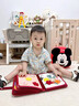 迪士尼（Disney）布书1-3岁宝宝生日礼物一周岁蒙氏早教玩具新生儿礼盒高档土豪书 米奇布书+背包礼盒装【16大场景+蒙氏教育】 2岁男孩女孩早教书婴儿撕撕书 实拍图