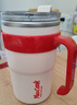 美厨（MAXCOOK）304不锈钢水杯 便携咖啡饮料杯带盖保温马克杯办公室杯子420ml 实拍图