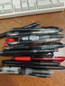 派通（Pentel）BLN105按动黑色中性笔高颜值0.5mm签字笔商务学生速干水笔水性笔文具 黑色5支装 实拍图