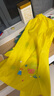 SooGree儿童雨衣学生男女童连体加帽加厚幼儿园小恐龙可背书包防暴雨便携 雨衣黄色小恐龙（不含雨鞋） XL（125-140cm） 实拍图