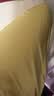 金三塔商场同款真丝睡衣女100%桑蚕丝优雅蕾丝丝绸睡衣家居服高级感礼物 缃叶黄2233 XL 实拍图