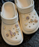 crocs卡骆驰洞洞鞋贝雅男鞋女鞋轻便耐磨一脚蹬拖鞋休闲鞋|10126 深蓝-410 44 (280mm) 实拍图