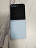三星Galaxy Z Flip6 国家补贴 AI手机 折叠屏手机 大视野智能外屏 骁龙8 Gen3 双卡 12GB+256GB 夏沫蓝 实拍图