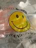 ubag塑料袋加厚一次性透明食品袋打包超市购物笑脸袋方便手提袋子批发 中厚20*33 100个【体验装】 实拍图