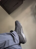 斯凯奇（Skechers）父亲节礼物|男鞋夏季透气百搭休闲鞋一脚蹬减震运动网面鞋 全黑色/210281-BBK 42 实拍图