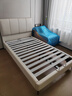 顾家家居（KUKA）布艺床京东家具主卧大床双人床1.2米x2米DS9052B月纱白高脚款床架 实拍图