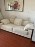 杜杜美家奶油风麂皮绒布艺沙发组合客厅小户型简约现代直排云朵沙发A61# 实拍图
