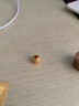 六福珠宝 足金满天星黄金转运珠路路通串珠 计价 G01G0010DS 约0.98克 实拍图