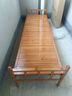 折叠床实木单人床简易办公室午休竹床出租屋家用床成人午睡硬板床 【高品质竹材】60窄片款 实拍图