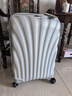 新秀丽（Samsonite）拉杆箱 C-LITE系列CS2超轻材质贝壳行李箱 男女通用旅行箱/登机箱 白色【升级版】 25英寸 实拍图