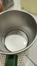 无印良品（MUJI）不锈钢双层马克杯 大容量男女办公学生水杯茶杯咖啡杯 绿色 380ml 实拍图