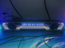 漫步者花再Halo PixelBar字幕歌词音响电脑桌面音箱 自定义屏幕长条有线音箱蓝牙6.0RGB灯效 破界黑 实拍图