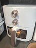 美的（Midea）空气炸锅不用翻面 透明可视易用旋钮控温 实用大容量家用6L 全金属腔体无异味 微蒸汽嫩烤 KZE6086 实拍图