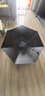 渔之源钓鱼伞帽头戴式雨伞帽防晒斗笠折叠头顶伞遮阳防雨帽伞渔具用品 【咖色 橡胶圈】双伞骨黑胶 特大号+冰袖 实拍图