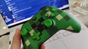 XBOX微软原装Xbox one手柄无线控制器PC电脑ios蓝牙OneS游戏手柄steam xbox手柄 世界绿【送线/帽】 实拍图