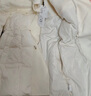 太平鸟女装冬季双面呢拼接羽绒服A1ACD4288 米白 XL （建议拍小一码） 实拍图