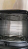 美的（Midea）小炎烤空气炸锅上下双热源 可视不用翻面 家用智能触控 6L长辈送礼实用大容量 烤箱一体机KZC6054 实拍图
