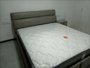 全友家居现代简约主卧床慕夕真皮储物床头层牛皮软包双人大床政府补贴 【高脚款 | 米黄色】床+床头柜*2 1.8x2米 实拍图