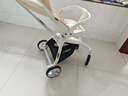 smartstroller遛娃神器婴儿推车可坐可躺轻便折叠双向高景观0-6岁用宝宝溜娃车 香槟白(铝合金车架+3D舒适透气) 实拍图