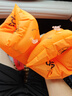 成人儿童游泳圈手臂圈学游泳装备水袖气囊男女宝宝泳袖浮漂神器 【漏气包赔】橙色2对装 实拍图