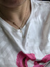 钛钢气质葫芦吊坠项链女轻奢小众设计精致锁骨链高级感时尚毛衣链 微镶葫芦吊坠项链 实拍图
