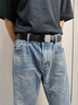 ELLE HOMME法国皮带男真皮内穿式腰带自动扣男士皮带生日礼盒送男友老公 【专柜礼盒】902106百搭枪色 115cm -130cm随机发（可修剪） 实拍图