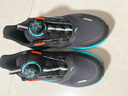 安踏童鞋弓速跑鞋儿童秋季男童2025新款网面透气舒适中大童运动鞋 黑绿5531 39 内长24.5cm 实拍图
