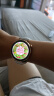 AELVO WATCH GT4系列女士智能手表运动健康监测蓝牙通话品牌新款成人GT5PRO风格2025母亲节礼物送妈妈生 玫瑰金（含三种表带）新一代健康运动手环 适用于VIVO一加OPPO苹果小米等品 实拍图