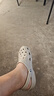 crocs卡骆驰洞洞鞋贝雅男鞋女鞋轻便耐磨一脚蹬拖鞋休闲鞋|10126 卵石色-2V3 43 (270mm) 实拍图