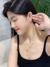 中国黄金（CHINA GOLD）S925银耀眼一周耳钉女星期七天耳环生日生日520情人节礼物送女友 【耀眼星期耳钉】*八仓发货/极速送达 实拍图