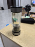 水宜生茶杯茶水分离杯玻璃杯双层泡茶杯高档男士水杯子商务杯车载杯防烫 绅士灰【普通版】370ml 实拍图