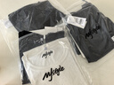 MJ STYLE纯色正肩合身短袖T恤女2025夏季修身显瘦亲肤透气两件装半袖上衣 实拍图
