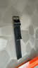 KMaxAI适用小米手表Watch S4/S4 Sport液态硅胶表带 S1/S2/S3 Pro手表带 Color运动版透气替换表链 黑色 实拍图