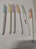 得力（deli）不易晕染荧光笔  霁月色系考试复习划重点标记学生文具马克笔记号笔手账绘画涂鸦 6支/盒SK227 实拍图