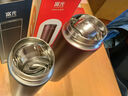 富光 保温杯高档男女316不锈钢学生便携泡茶大容量水杯年货礼品定制 紫红600ml【316内胆】 实拍图