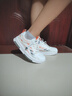 森馬男鞋2026春季新款休闲百搭软底小白鞋子男士厚底增高运动板鞋透气 白橘 40 实拍图