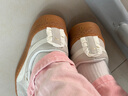 彪马（PUMA）【厚底鞋】复古增高松糕鞋女低帮休闲鞋 PLATFORM 366928 米白色-金色-04 38 实拍图