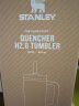 STANLEY巨无霸吸管杯水杯保温杯大容量办公车载不锈钢杯子887ML-烟灰 实拍图