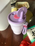 苏泊尔保温杯陶瓷内胆吸管杯茶水分离杯车载保冷杯女士学生高颜值水杯 实拍图