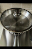 美厨（maxcook）304不锈钢炒锅 带盖锅具30cm三层钢锅 电磁炉燃气炉通用MCC7911 实拍图