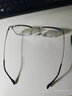 WAN XIN 新款 1.67超薄高清防蓝光镜片男可配度数送商务眼镜框女Z 18032枪色 双梁飞行员款 配万新1.67MR-7超薄防蓝光镜片 实拍图