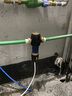奥克斯（AUX）前置过滤器10T大通量自动清洗全屋自来水过滤器40微米水动力反冲洗家用净水器Q700Pro 超10T通量【盾网双核&涡轮冲洗】 自行安装 实拍图